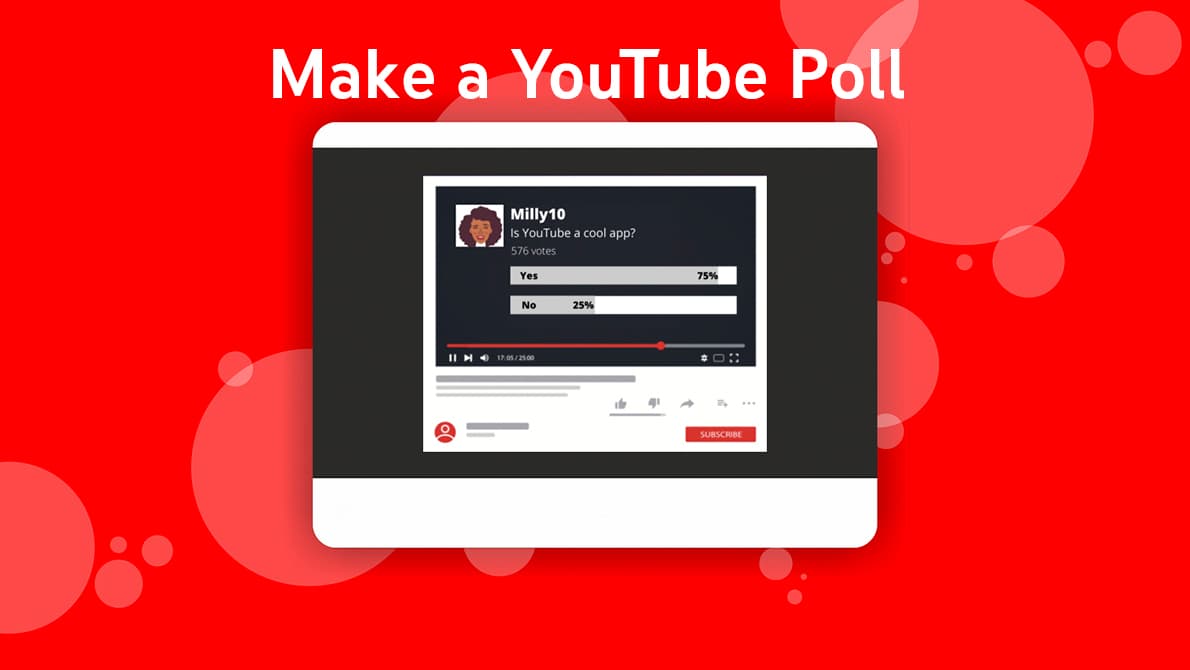 How to Make a Poll on YouTube