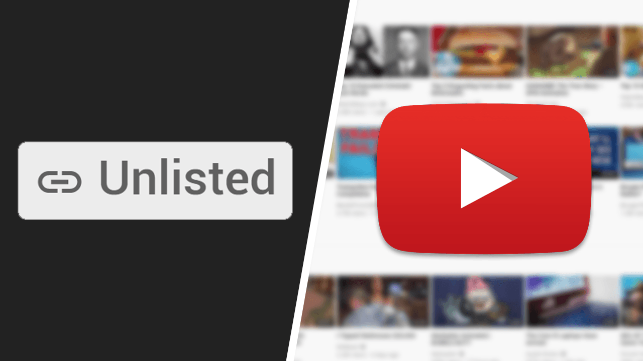 what does unlisted mean on youtube