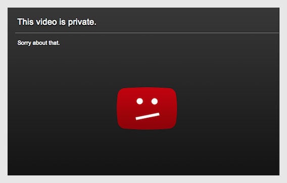 Youtube Private