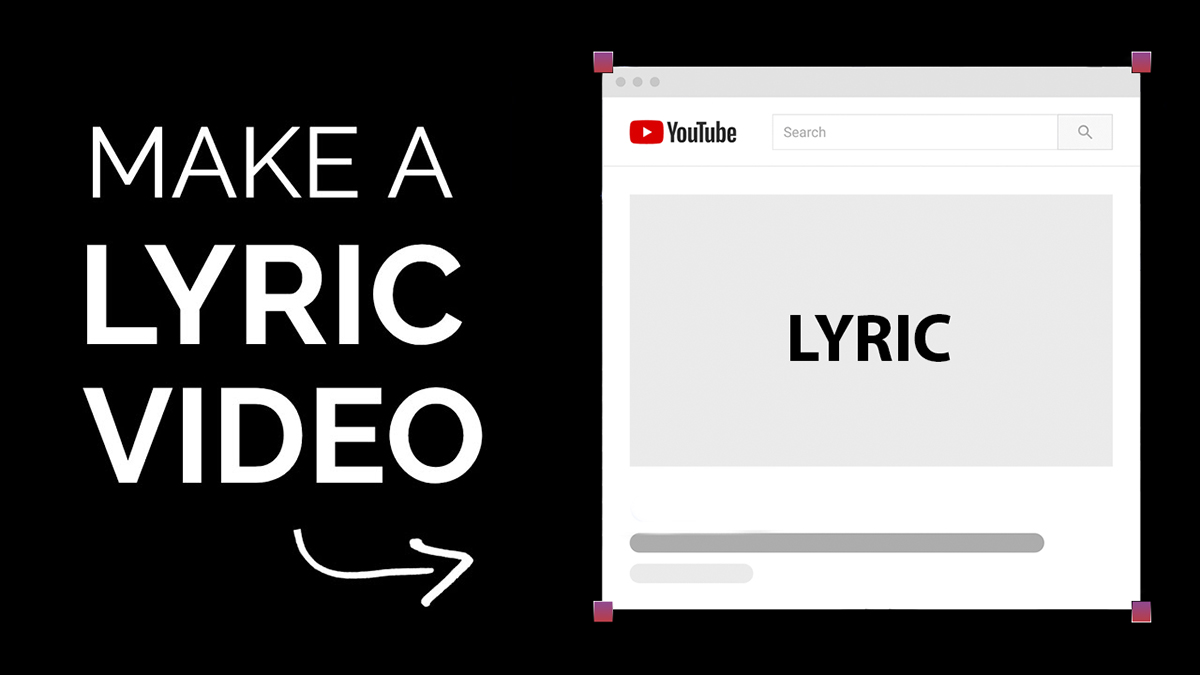 Make a Lyric Video for  without Copyright