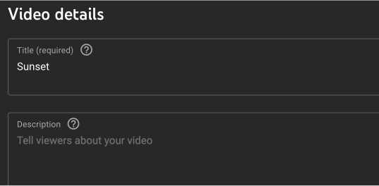 optimize your youtube videos step 6