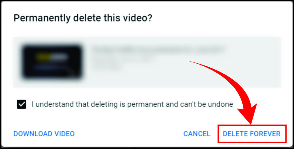 Why should you think very carefully before deleting a YouTube video?