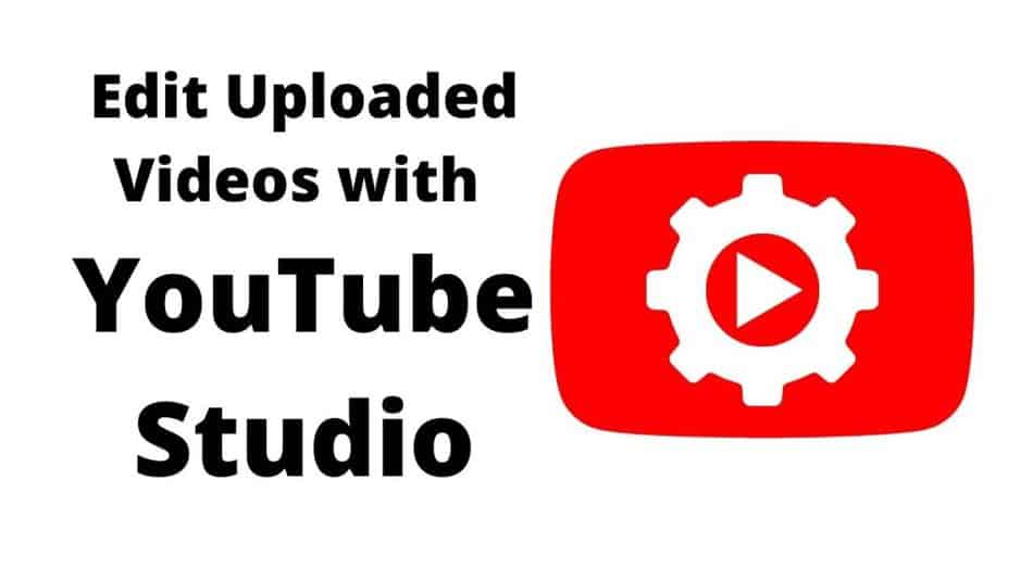 How To Edit Videos For Youtube Studio