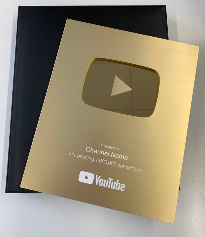 The Gold Play Button